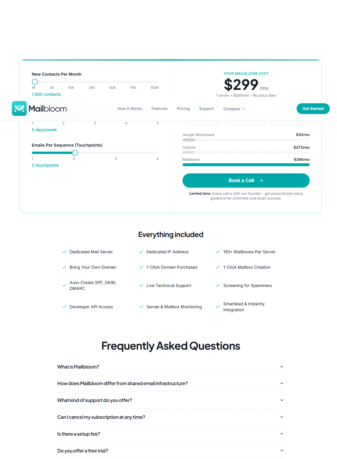 Mailscale pricing